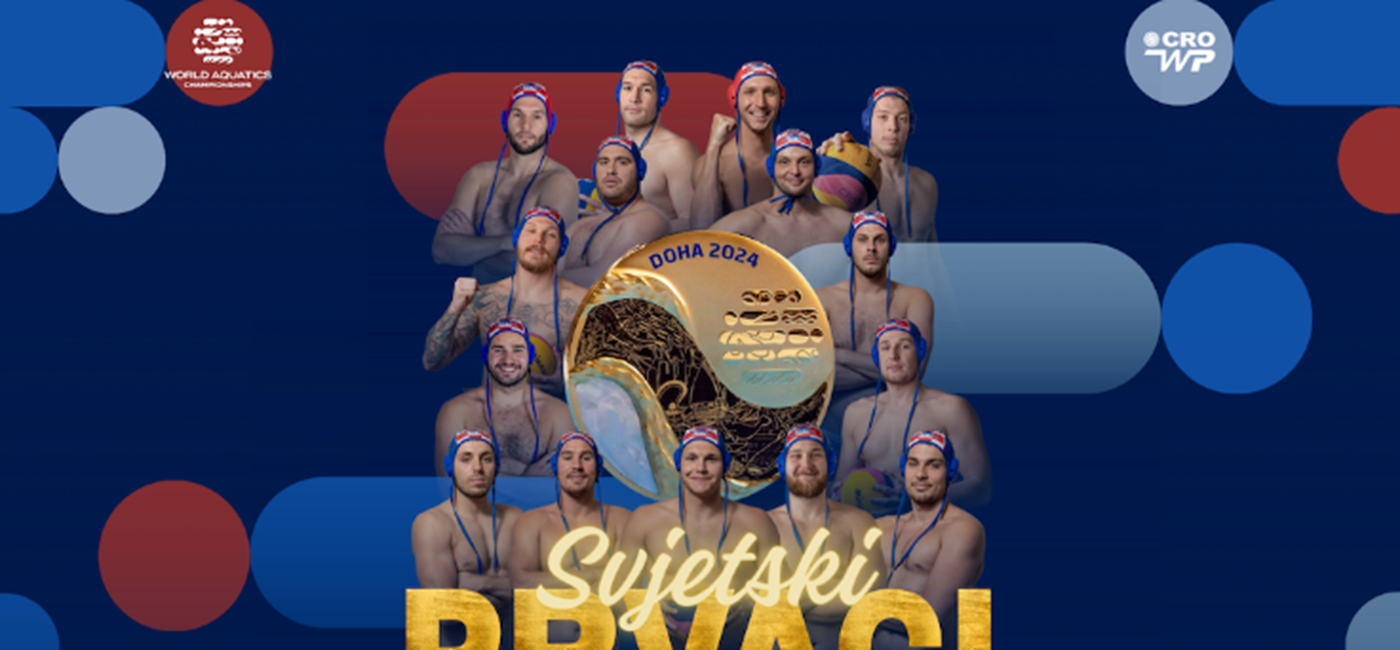 Čestitka vaterpolistima na osvajanju naslova svjetskih prvaka